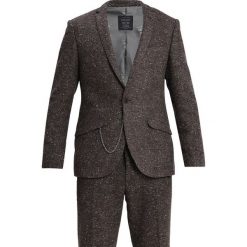 Shelby & Sons MELROSE SUIT SLIM FIT Garnitur brown. Brązowe garnitury Shelby & Sons, z jedwabiu. Za 839,00 zł.