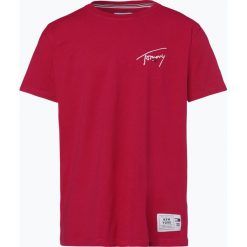 Tommy Jeans - T-shirt męski, czerwony. Czerwone t-shirty męskie z nadrukiem Tommy Jeans, l, z jeansu. Za 179,95 zł.