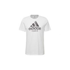 T-shirty z krótkim rękawem adidas Logo Tee. Białe t-shirty męskie Adidas, s, bez wzorów, bez kołnierzyka, krótkie. Za 99,95 zł.