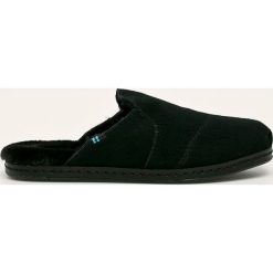 Toms - Kapcie Nova Leather Wrap. Czarne kapcie damskie Toms, ze skóry. W wyprzedaży za 159,90 zł.