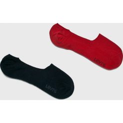 Levi's - Skarpety (2-Pack). Niebieskie skarpetki męskie Levi's®, bez wzorów, z elastanu. Za 39,90 zł.