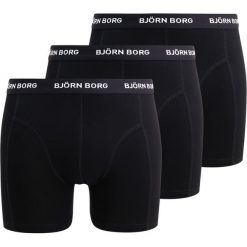 Björn Borg SHORTS SOLIDS 3 PACK Panty black. Czarne bokserki męskie Björn Borg, z bawełny. Za 169,00 zł.