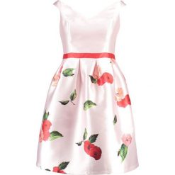 Sukienki hiszpanki: Chi Chi London Curvy BRYCE Sukienka koktajlowa pink