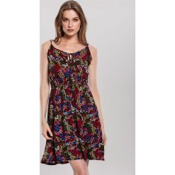 Czarna Sukienka Star Morning. Czarne sukienki damskie other, s, bez wzorów, retro, bez kołnierzyka, bez rękawów, mini. Za 39,99 zł.