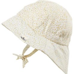 Elodie Details - Sun hut - Gold Shimmer 0-6 m-cy. Szare czapeczki niemowlęce Elodie Details, bez wzorów. Za 163,89 zł.