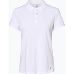 Esprit Casual - Damska koszulka polo, biały. Białe koszulki damskie polo Esprit Casual, xxl, bez wzorów, z bawełny, bez rękawów. Za 59,95 zł.