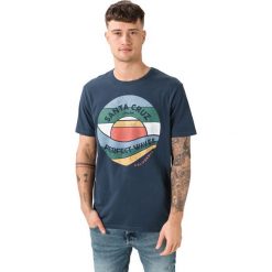 Jack & Jones Vintage Desert Koszulka Niebieski. Niebieskie podkoszulki męskie Jack & Jones, xl, z nadrukiem, z bawełny, z krótkim rękawem. Za 78,95 zł.