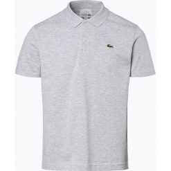 Lacoste - Męska koszulka polo, szary. Szare koszulki męskie Lacoste, s, bez wzorów, klasyczne, polo, bez rękawów. Za 349,95 zł.