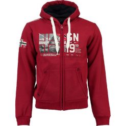 Bejsbolówki męskie: Bluza "Falopark" w kolorze czerwonym