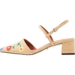 Rzymianki damskie: Topshop JASMINE EMBROIDERY Sandały nude