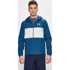 Under Armour - Kurtka. Niebieskie płaszcze męskie Under Armour, xl, bez wzorów, z poliesteru, z kapturem. Za 249,90 zł.
