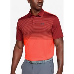 Under Armour Playoff 2.0 Polo Koszulka Czerwony. Czerwone podkoszulki męskie Under Armour, l, bez wzorów, z elastanu, polo, bez rękawów. Za 309,95 zł.