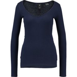 Bluzki asymetryczne: GStar WYVER SLIM Bluzka z długim rękawem sartho blue