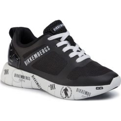 Sneakersy BIKKEMBERGS - Fleurienne B4BKW0104 Black/Black. Czarne sneakersy damskie Bikkembergs, z tworzywa sztucznego. W wyprzedaży za 519,00 zł.
