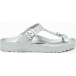 Birkenstock - Japonki Gizeh. Szare klapki damskie Birkenstock, bez wzorów, z materiału, bez obcasa. W wyprzedaży za 159,90 zł.