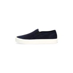 Tenisówki G-Star Raw D12644 F170 STRETT SLIP ON. Niebieskie trampki męskie G-Star RAW, bez wzorów, retro, bez zapięcia. Za 197,14 zł.