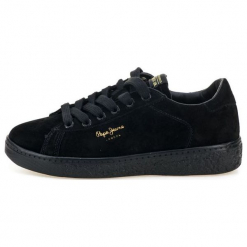 Pepe Jeans Tenisówki Damskie Roxy Bass 39 Czarny. Czarne trampki i tenisówki damskie marki Pepe Jeans, bez wzorów, z jeansu, bez zapięcia. W wyprzedaży za 290,00 zł.