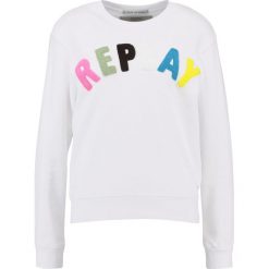 Bluzy rozpinane damskie: Replay Bluza optical white