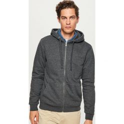 Bluza z kapturem - Szary. Szare bluzy męskie rozpinane marki Reserved, l, z kapturem. Za 79,99 zł.