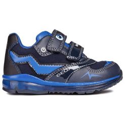 Geox Tenisówki Chłopięce Todo 22 Niebieski. Niebieskie buty sportowe chłopięce marki Geox. Za 259,00 zł.