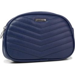 Saszetka nerka WITTCHEN - Waist Bag Young 88-4Y-305-7 Granatowy. Niebieskie nerki damskie Wittchen, bez wzorów, ze skóry ekologicznej, młodzieżowe, bez dodatków. Za 179,00 zł.