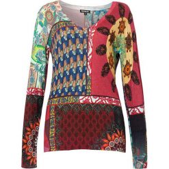 Desigual Damski Jers Michelle Sweater Ébano 19WWJF77 6085 (rozmiar L). Swetry damskie Desigual, l, w kolorowe wzory, z materiału. W wyprzedaży za 191,00 zł.