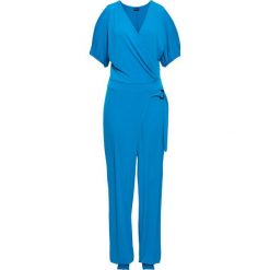 Sukienka w paski bonprix niebiesko-czerwony w paski. Czerwone kombinezony damskie marki bonprix, w paski, z dekoltem w serek, bez rękawów, kopertowe. Za 109,99 zł.