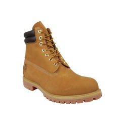 Timberland 6 Inch Boot 73540 41,5 Żółte. Żółte buty trekkingowe męskie marki Timberland, ze skóry. W wyprzedaży za 699,99 zł.