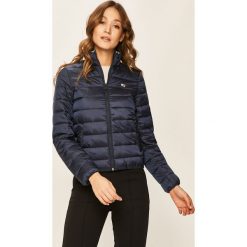 Tommy Jeans - Kurtka. Białe kurtki damskie Tommy Jeans, s, bez wzorów, z poliesteru, krótkie, bez kaptura. Za 749,90 zł.