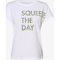 Marc Cain Sports - T-shirt damski, biały. Białe t-shirty damskie Marc Cain Sports, bez wzorów, bez kołnierzyka. Za 379,95 zł.