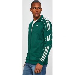 Adidas Originals - Bluza. Zielone bluzy męskie adidas Originals, m, z nadrukiem, z bawełny, z kapturem, bez rękawów, bez kaptura. W wyprzedaży za 249,90 zł.