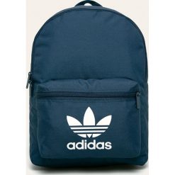 Adidas Originals - Plecak. Niebieskie plecaki damskie adidas Originals, z nadrukiem, z poliesteru. Za 129,90 zł.