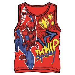 Disney By Arnetta Koszulka Chłopięca Spiderman 122 Czerwony. Czerwone t-shirty chłopięce Disney By Arnetta, z nadrukiem, z materiału, bez rękawów. Za 35,00 zł.