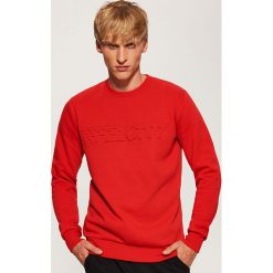 Bluza z napisem - Czerwony. Czerwone bejsbolówki męskie House, l, z napisami. Za 89,99 zł.