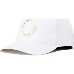 Czapka z daszkiem BOSS - Cap-Circle 50423963 100. Białe czapki męskie Boss, bez wzorów, z elastanu. Za 249,00 zł.