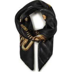 Chusta MOSCHINO 03509 M2054. Czarne szaliki damskie MOSCHINO, bez wzorów. W wyprzedaży za 439,00 zł.