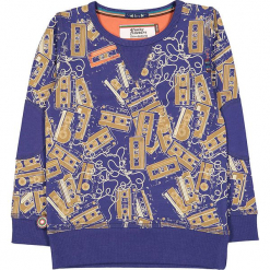 Bluza "Tape Loop" w kolorze granatowo-beżowym. Niebieskie bluzy niemowlęce 4FunkyFlavours Kids. W wyprzedaży za 102,95 zł.