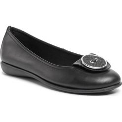 Półbuty THE FLEXX - Bon Button 9101/71 Black. Czarne półbuty damskie The Flexx, na co dzień, z aplikacjami, ze skóry, bez obcasa, na płaskiej podeszwie, bez zapięcia. W wyprzedaży za 219,00 zł.