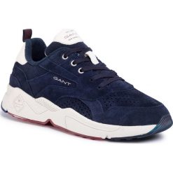 Sneakersy GANT - Nicewill 20633534 Marine G69. Niebieskie sneakersy męskie GANT, bez zapięcia. Za 549,00 zł.