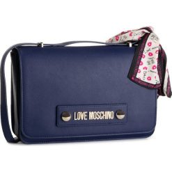 Torebka LOVE MOSCHINO - JC4026PP18LC0750 Blu. Niebieskie listonoszki damskie Love Moschino, bez wzorów, ze skóry ekologicznej, bez dodatków. Za 779,00 zł.