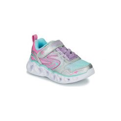 Buty Dziecko Skechers HEART LIGHTS. Szare trampki dziewczęce Skechers, bez wzorów, bez zapięcia. Za 219,00 zł.