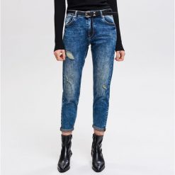 Jeansy boyfriend - Niebieski. Niebieskie jeansy damskie Reserved. Za 119,99 zł.