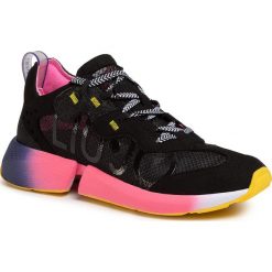 Sneakersy LIU JO - Yulia 04 BA0049 TX063 Black 22222. Czarne półbuty damskie Liu Jo, ze skóry ekologicznej. Za 599,00 zł.