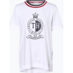 Tommy Hilfiger - T-shirt damski, biały. Białe t-shirty damskie TOMMY HILFIGER, m, bez wzorów, bez kołnierzyka. Za 149,95 zł.