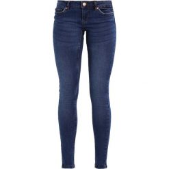 Boyfriendy damskie: Noisy May NMEVE POCKET PIPING Jeans Skinny Fit dark blue denim