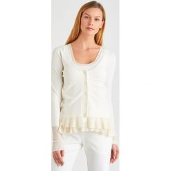 KARDIGAN + TOP twinset. Topy damskie Twinset, xl, bez wzorów, bez kołnierzyka. Za 1129,00 zł.
