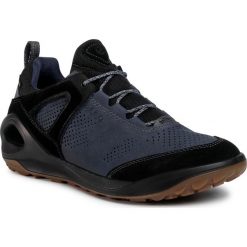 Trekkingi ECCO - Biom 2Go GORE-TEX 80190454975 Black/Ombre. Niebieskie trapery męskie ecco, ze skóry, bez zapięcia. Za 699,00 zł.