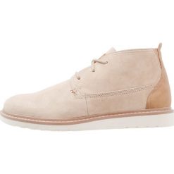 Reef VOYAGE Sznurowane obuwie sportowe khaki. Brązowe buty sportowe męskie marki Reef, ze skóry, na sznurówki. W wyprzedaży za 366,75 zł.