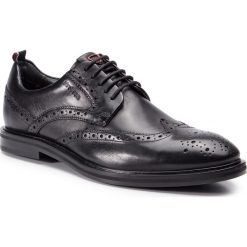 Półbuty STRELLSON - New Harley 4010002624 Black 900. Czarne buty wizytowe męskie Strellson, bez wzorów, ze skóry, eleganckie, bez zapięcia. Za 529,00 zł.