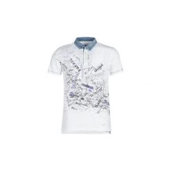 Koszulki polo z krótkim rękawem Desigual GABRIEL. Czarne koszulki męskie marki Desigual, s, bez wzorów, polo, z krótkim rękawem, krótkie. Za 309,00 zł.